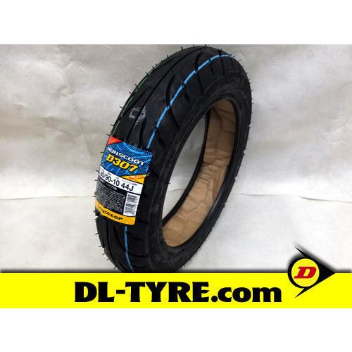 [1本] DUNLOP 新品 D307 80/90-10 [ディオフィット]