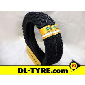 [前後セット] DUNLOP 新品 D605 2.75-21 120/80-18 [セロー225]｜dl-tyre