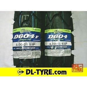 DUNLOP（ダンロップ） [前後セット] 新品 D605 3.00-21 4.60-18 [TTR
