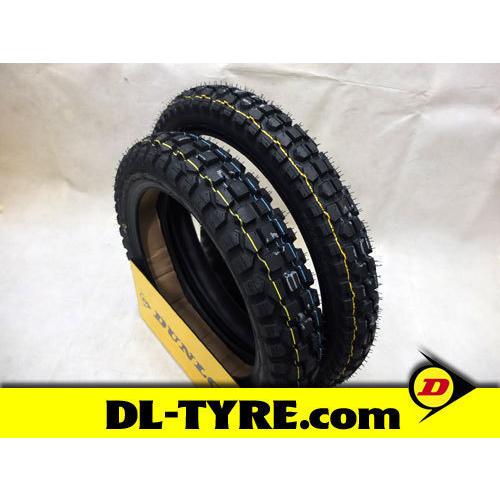 [前後セット] DUNLOP 新品 K860 70/100-17 90/90-14 [CRM50 C...