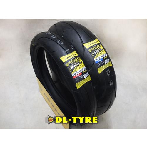 [前後セット] DUNLOP 新品 Q-LITE 110/70-17 140/70-17 [CB40...