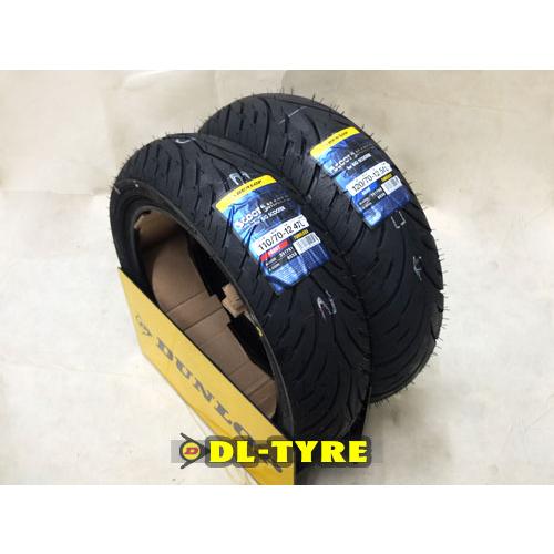[前後セット] DUNLOP 新品 SCOOTSMART2 110/70-12 120/70-12 ...