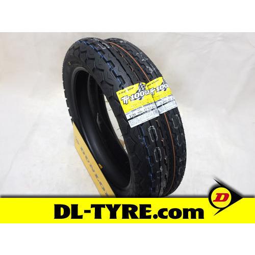 [前後セット] DUNLOP 新品 TT100GP 3.00-18 120/80-17 チューブタイ...