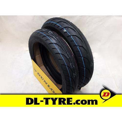 [前後セット] DUNLOP 新品 TT900GP 100/80-14 120/80-14 [D-ト...