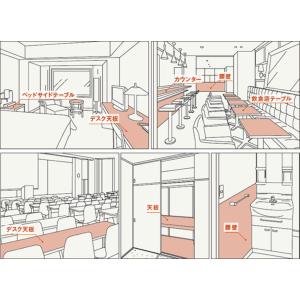 メラタック 防火認定取得 粘着剤付メラミンシート