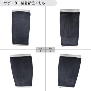 太もも用サポーター スリーブタイプ 3段階圧力...の詳細画像1
