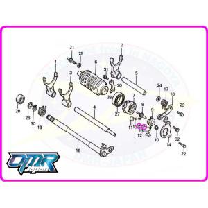 新品】 リアホイールベアリング＆シールセット MC21 91073-MV4-782