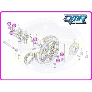 6950□GS400/GT380/旧GSX400F/旧GSX400FSインパルス 強化ホイール