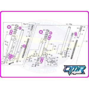新品】 フロントホイールベアリング＆シールセット MC18 MC21 MC28