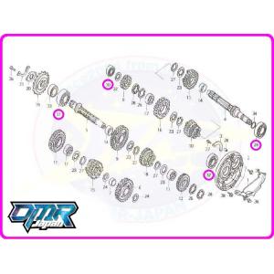 新品】 ピストン 無印 NSR250R MC16 MC18 MC21 MC28 13103-KV3-830