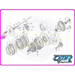 新品】 乾式用 クラッチフリクションディスク NSR250R MC21 MC28MC18