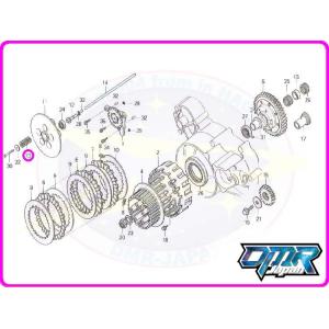 サンバー　クラシックKV3 KV4純正部品セットオイルシール ディスビキャップ他 新品】 乾式用 クラッチドリブン用オイルシールセット 91207-KV3-781