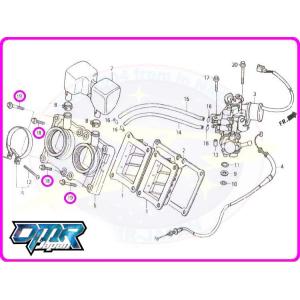 新品】 ビス＆ボルト (蓋/エアクリーナーボックス) NSR250R MC21 MC28