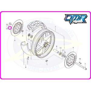 新品】 フロントホイールベアリング＆シールセット MC18 MC21 MC28