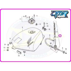 新品】 フューエルコックレバー ビス NSR250R MC21 MC28 16963-KY6-000