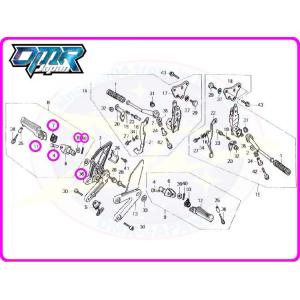 【新品】 右ステップバーセット MC18 MC21 MC28 50660-KV3-700 50603...