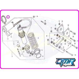 新品】 ボルト (リアスプロケット ハブ) NSR250R MC28 : DMR-Japan
