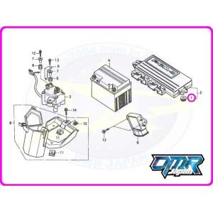 【新品】 ラバー (PGM/マウントブッシュ) NSR250R MC21