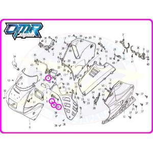 新品】 ウインカーリレー＆ラバー NSR250R MC21 MC28 : DMR-Japan