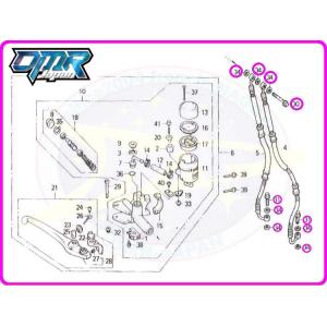 DMRーJAPAN 【乾式クラッチ用】 クラッチリフターロッド NSR250R MC21