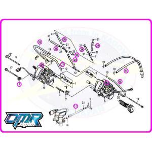 新品】 ビス＆ボルト (蓋/エアクリーナーボックス) NSR250R MC21 MC28