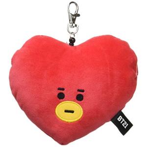 BT21 パスケース TATA リール付ぬいぐるみパスケースTATA 