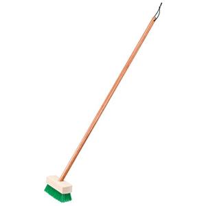 日本クリンテック PRO デッキブラシ 幅18cm 全長112cm