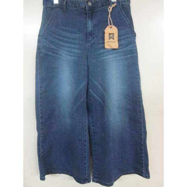INDIMARK インディマーク　ガウチョパンツ インディゴ W046