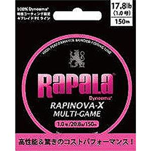 ラパラ(Rapala) ラピノヴァX マルチゲーム 150m 1号 20.8lb ピンク RLX15...