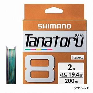 シマノ(SHIMANO) タナトル 8 300m 4号 10m x 5カラー（1m，5mマーク） P...