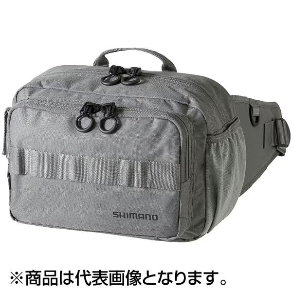 シマノ(SHIMANO) ヒップバッグ グレー S BW-021T
