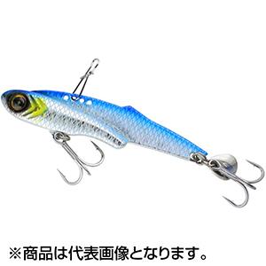 ハヤブサ(Hayabusa) ジャックアイフリフリバイブ 30g 1.リアル魚鱗ブルーイワシ網目夜光...