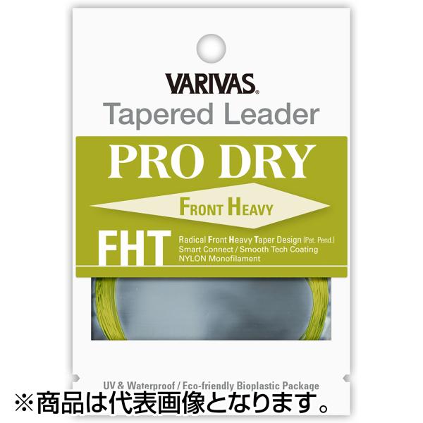 バリバス(VARIVAS) テーパードリーダー プロドライ FHT 11ft 6X ミスティーオリー...