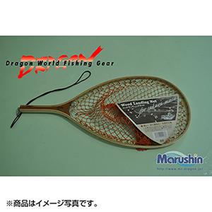 マルシン漁具 ウッドランディングネット for 80 Sakura-masu