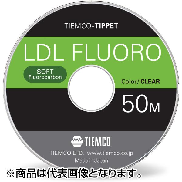 ティムコ(TIEMCO) LDL フロロティペット 50m 3.5X クリア [フロロカーボン]