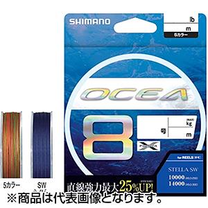 シマノ(SHIMANO) オシア 8 PE 300m 10mx5カラー 10号 LD-A81S [P...