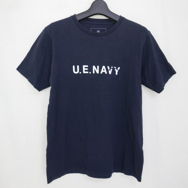 uniform experiment ユニフォームエクスペリメント U.E.NAVY ロゴ半袖 コッ...