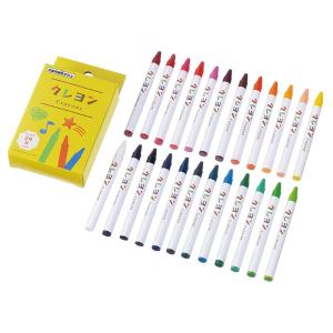 クレヨン24色　/ステーショナリー/事務用品/文具/景品/粗品/ノベルティ　★ロット割れ不可　100個単位でご注文願います　200個単位で送料無料