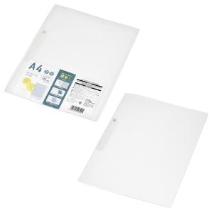 A4サイドオープンファイル クリア　/ステーショナリー/事務用品/文具/景品/粗品　★ロット割れ不可　10個単位でご注文願います　200個単位で送料無料