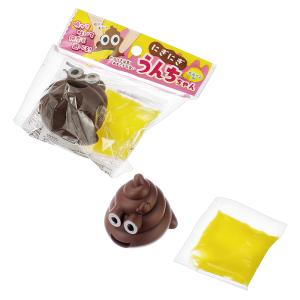 にぎにぎうんちちゃん（スライム付）　/遊び/玩具/最安/景品/粗品/プレゼント　★ロット割れ不可　10個単位でご注文願います　300個単位で送料無料
