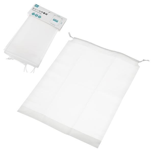 ビニール巾着袋2P　/BAG/アウトドア/エコ/ピクニック/ファッション/防災/レジャー　★ロット割...