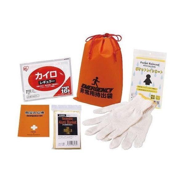 コンパクト防災 6点セット　/エマージェンシー/緊急/災害/対策/非常時/備蓄/避難/防災/レスキュ...