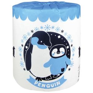 アニマルシリーズ1ロール ペンギン　/おもしろ/動物/トイレットペーパー/トイレットロール/景品/粗品/販促品　★ロット割れ不可　100個単位でご注文願います