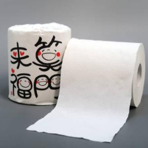 笑い文字 笑門来福1ロール /トイレットペーパ...の詳細画像1