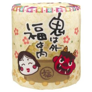 節分1ロール　★ロット割れ不可　100個単位でご注文願います　　/祝/景品/粗品/トイレットペーパー...