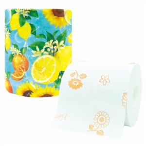 ビタミンサマー1ロール　/衛生/トイレット/消耗品/日用品/最安/挨拶/ありがとう/感謝/景品/粗品/プレゼント　★ロット割れ不可　100個単位でご注文願います