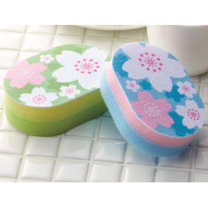 さくらキッチンスポンジ 1コ入　/春/ギフト/景品/粗品/販促品/プレゼント　★ロット割れ不可　12...