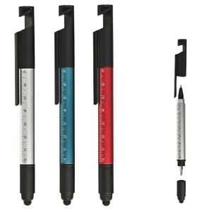 便利に使える 5機能ボールペン　/事務用品/デスク/筆記具/文具/景品/粗品　★ロット割れ不可　150個以上でご注文願います　280個以上で送料無料　