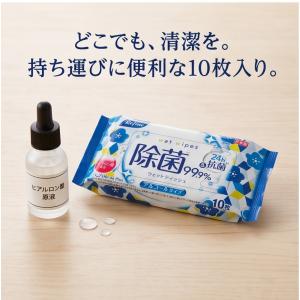 リファイン ポケットウェットティッシュ10枚1...の詳細画像3
