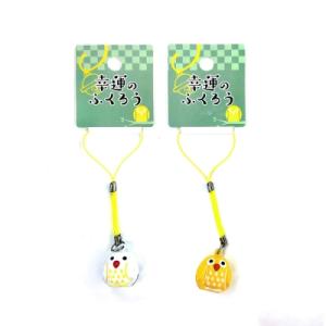 鈴 幸運のふくろう　/縁起/開運/キーチェーン/ストラップ/福/ラッキー　★ロット割れ不可　12個単位でご注文願います　480個単位で送料無料